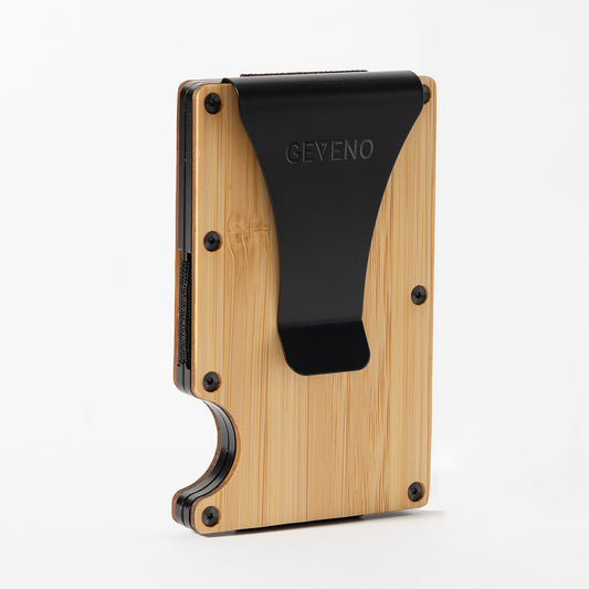 Bamboo Wood Slim Wallet